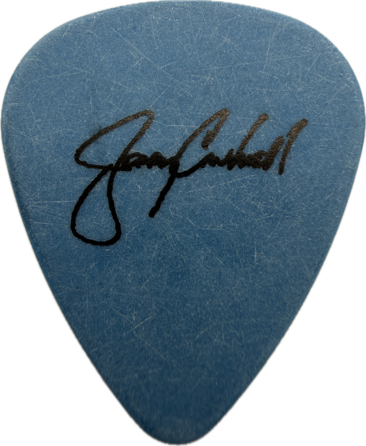 jerry cantrell alice in chains 2010 black gives way to blue tour star blue blue guitar pick reverse pickrebel photo reverse