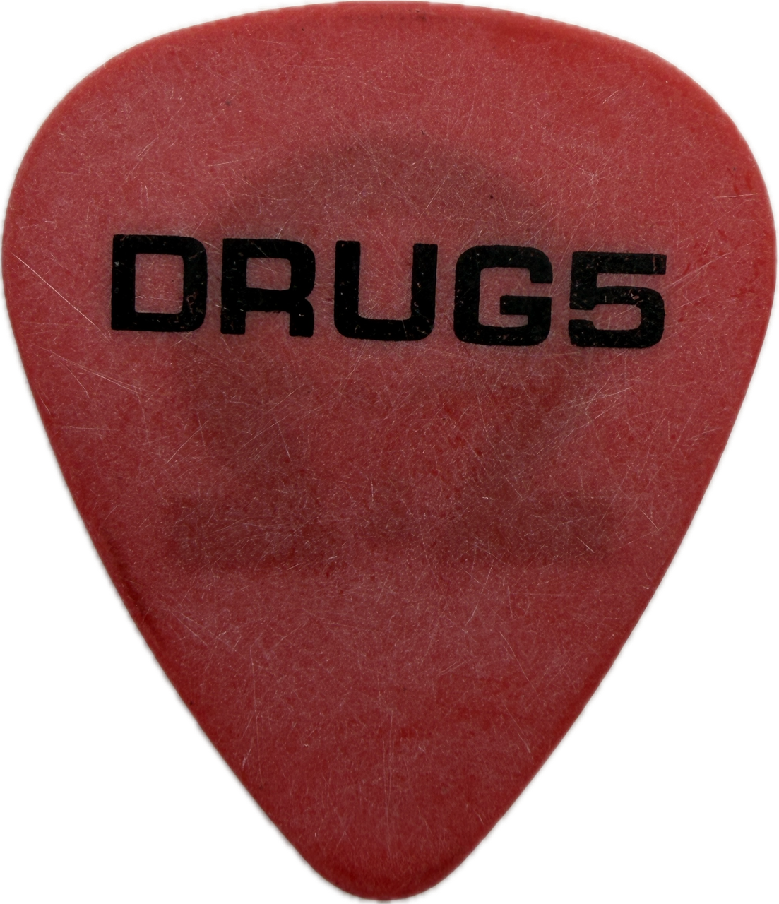 JOHN 5 MARILYN MANSON 1998 MECHANICAL ANIMALS TOUR DRUG5 GUITAR PICK reverse