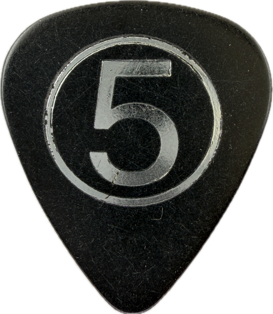 JOHN 5 MARILYN MANSON 2003 GOLDEN AGE OF GROTESQUE TOUR GUITAR PICK reverse
