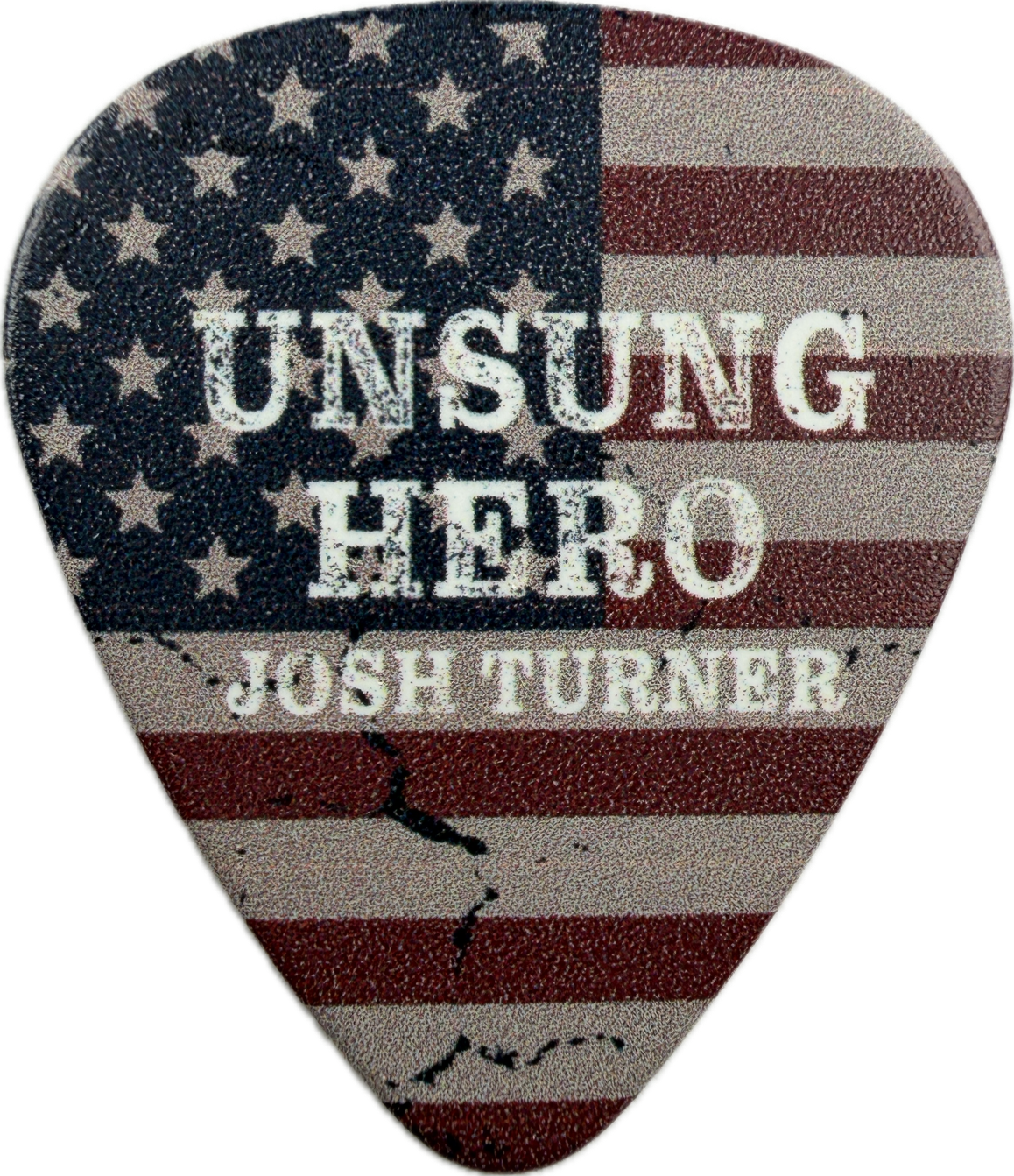 josh turner unsung hero guitar pick unsung hero josh turner american flag guitar pick reverse pickrebel photo reverse