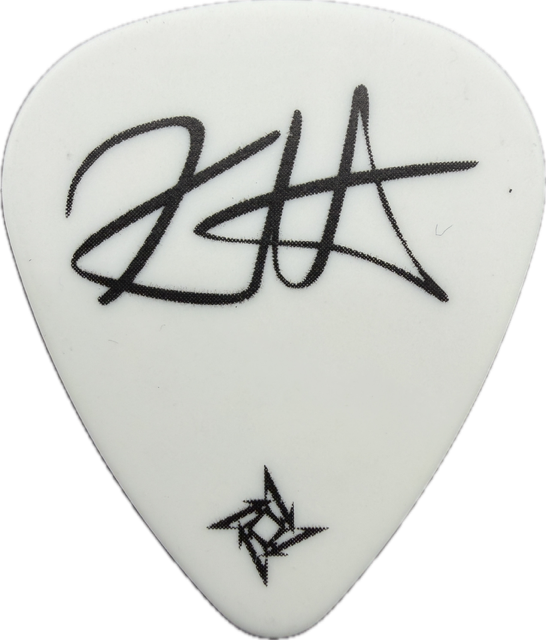 KIRK HAMMETT DIRTY DONNY OUIJA GUITAR PICK reverse