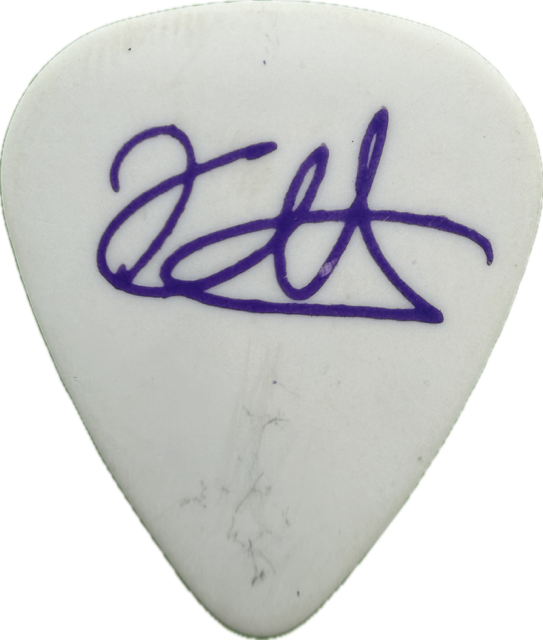 KIRK HAMMETT DIRTY DONNY POPPING EYES GUITAR PICK reverse