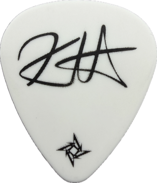 KIRK HAMMETT DIRTY DONNY SPIDER GUITAR PICK reverse