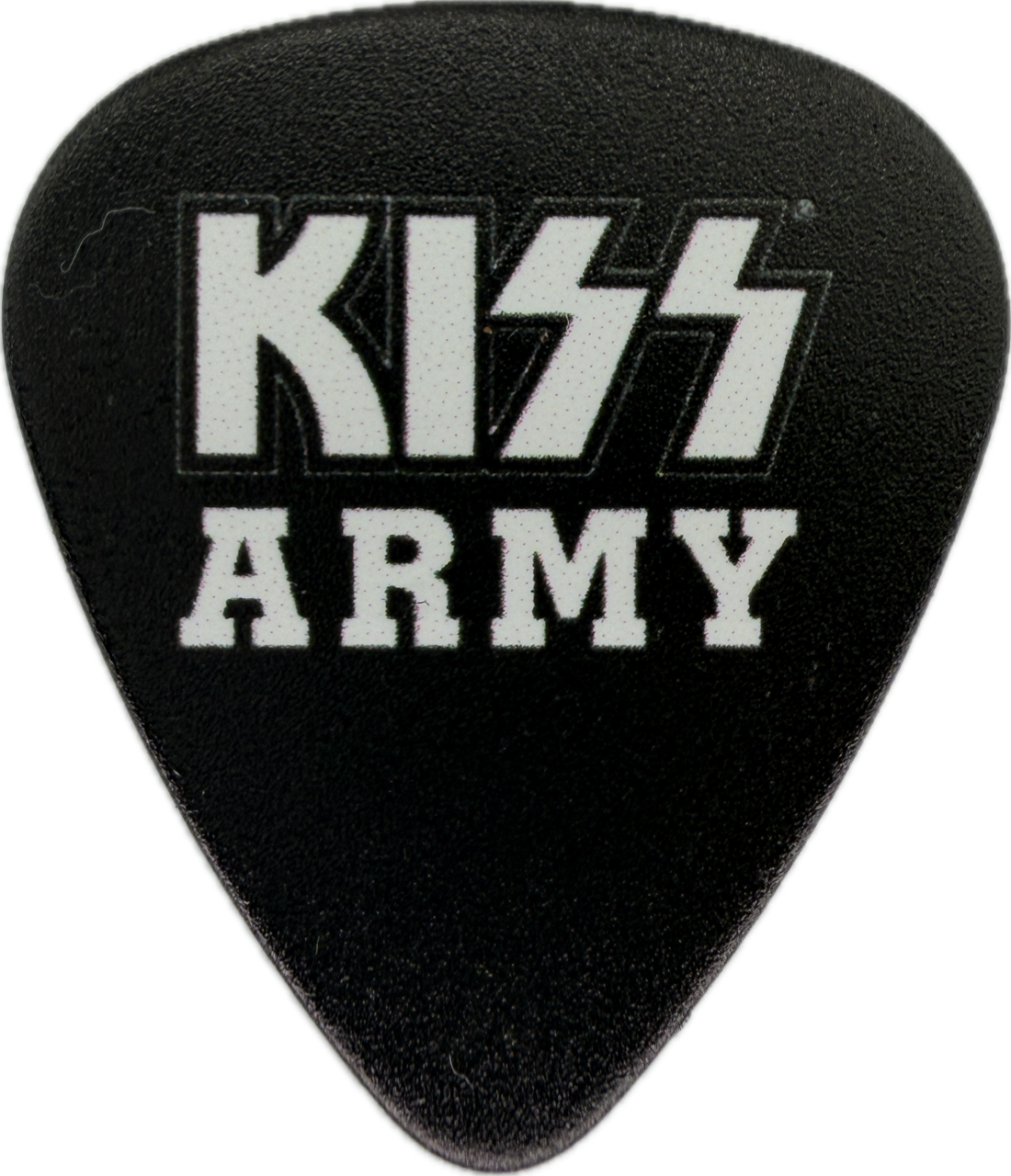 KISS ARMY GUITAR PICK reverse