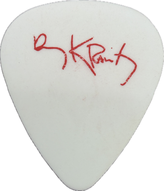 LENNY KRAVITZ 2005 BAPTISM TOUR GUITAR PICK reverse