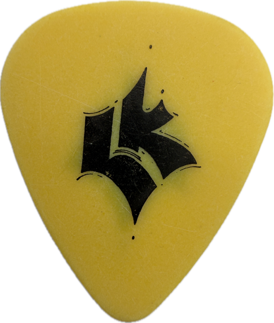LENNY KRAVITZ 2005 BAPTISM TOUR GUITAR PICK reverse