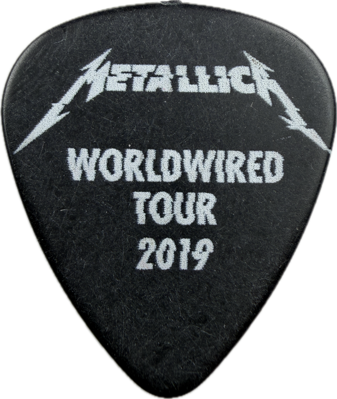 metallica 2019 worldwired tour black portrait guitar pick metallica worldwired tour 2019 guitar pick reverse pickrebel photo reverse
