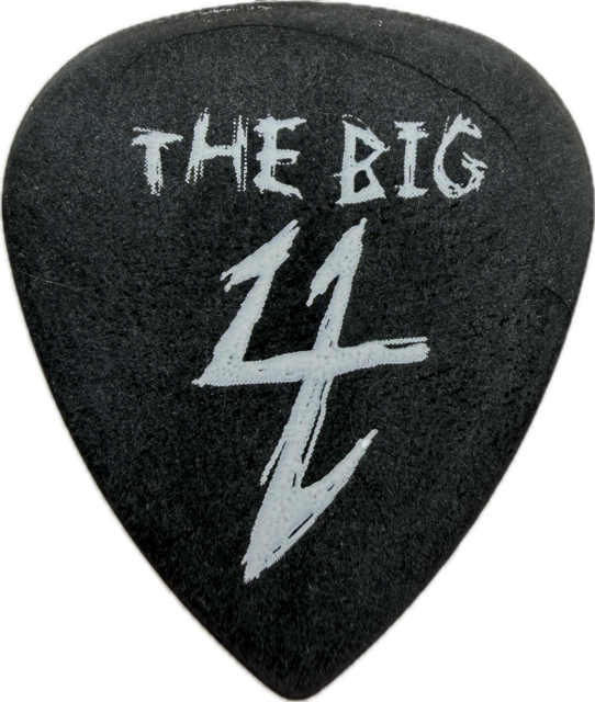METALLICA THE BIG 4 2011 USA TOUR GUITAR PICK reverse