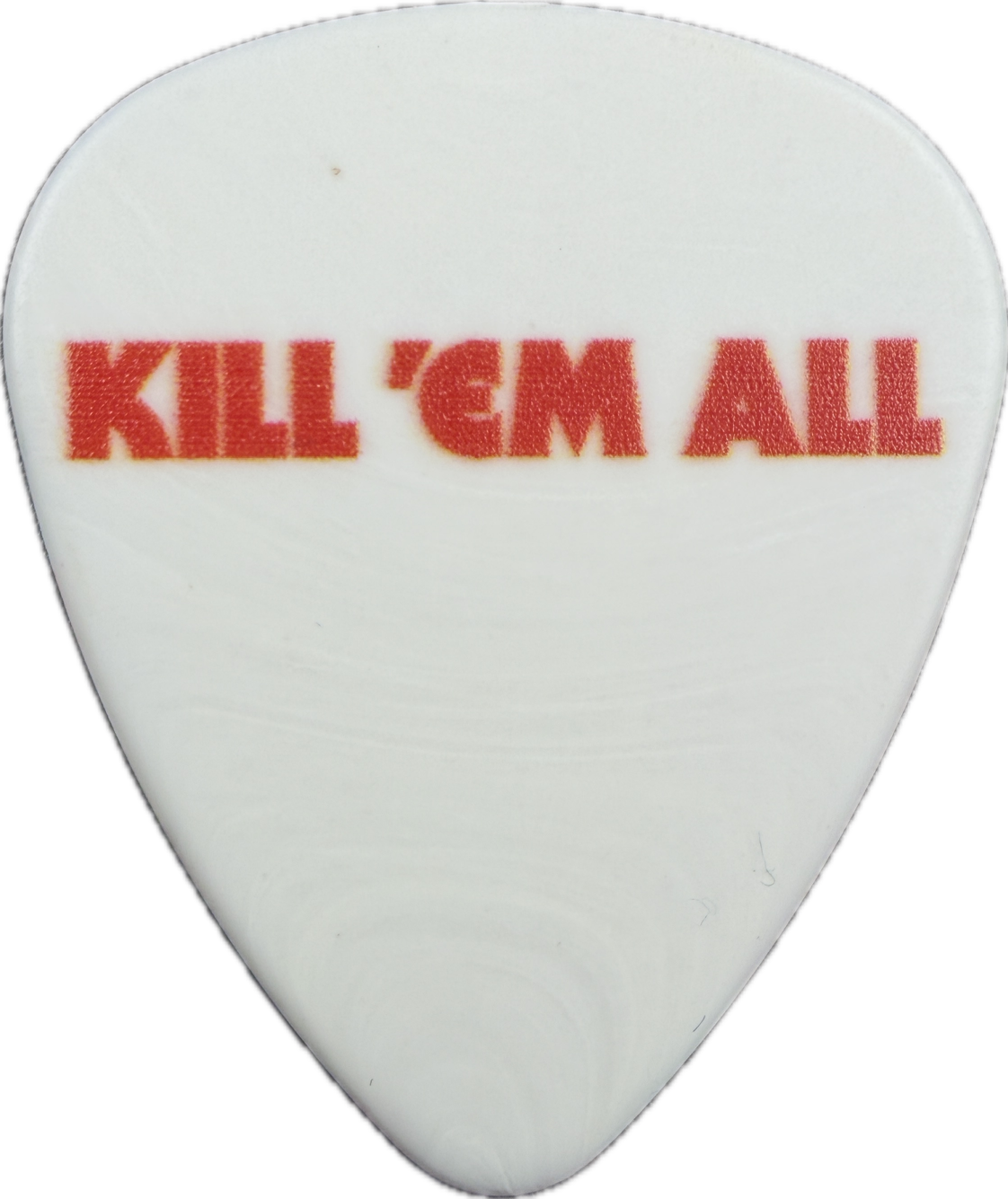 metallica kill em all kill em all dunlop guitar pick reverse pickrebel photo reverse