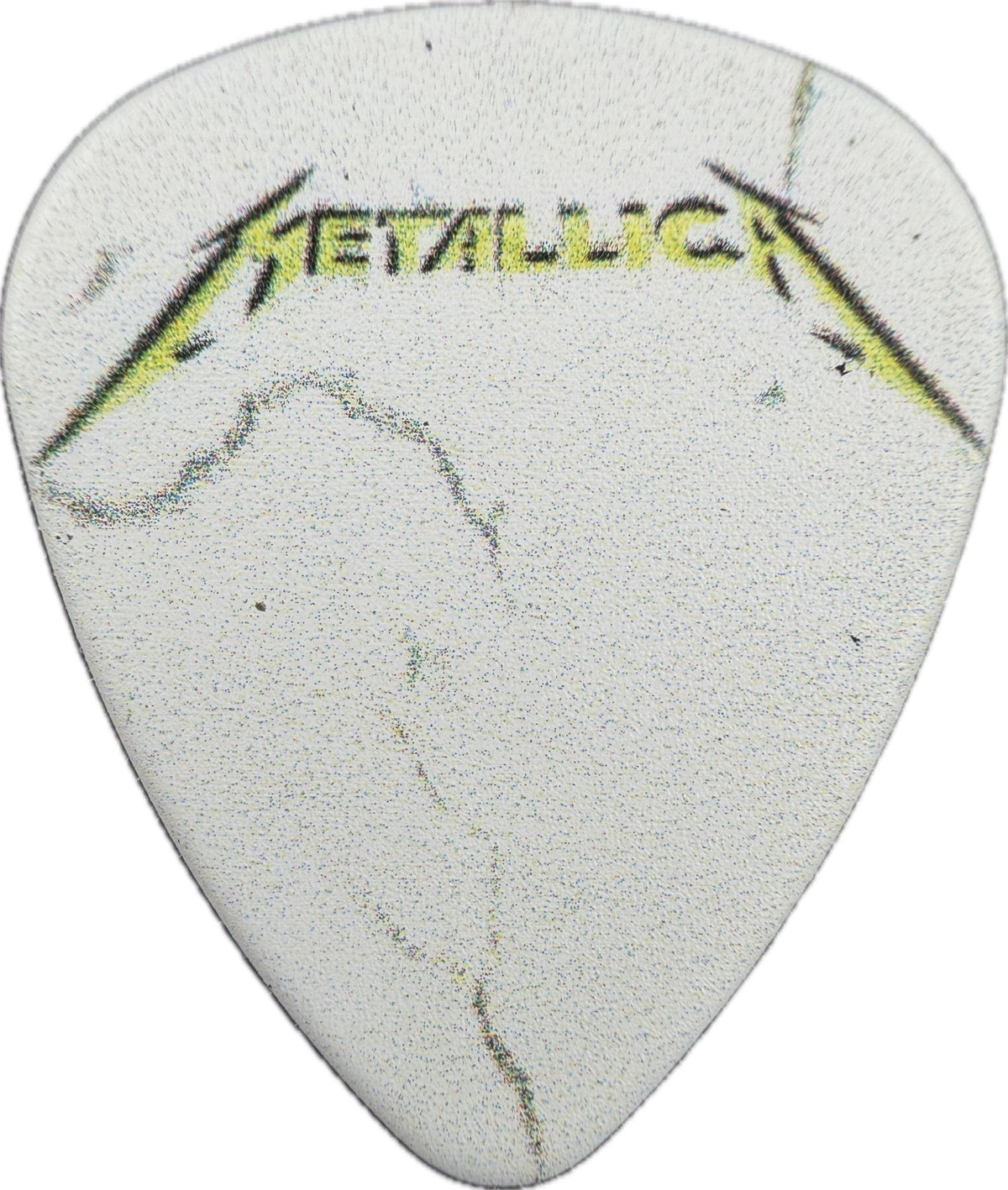 Metallica Life Burns Faster ...And Justice for All guitar pick reverse reverse