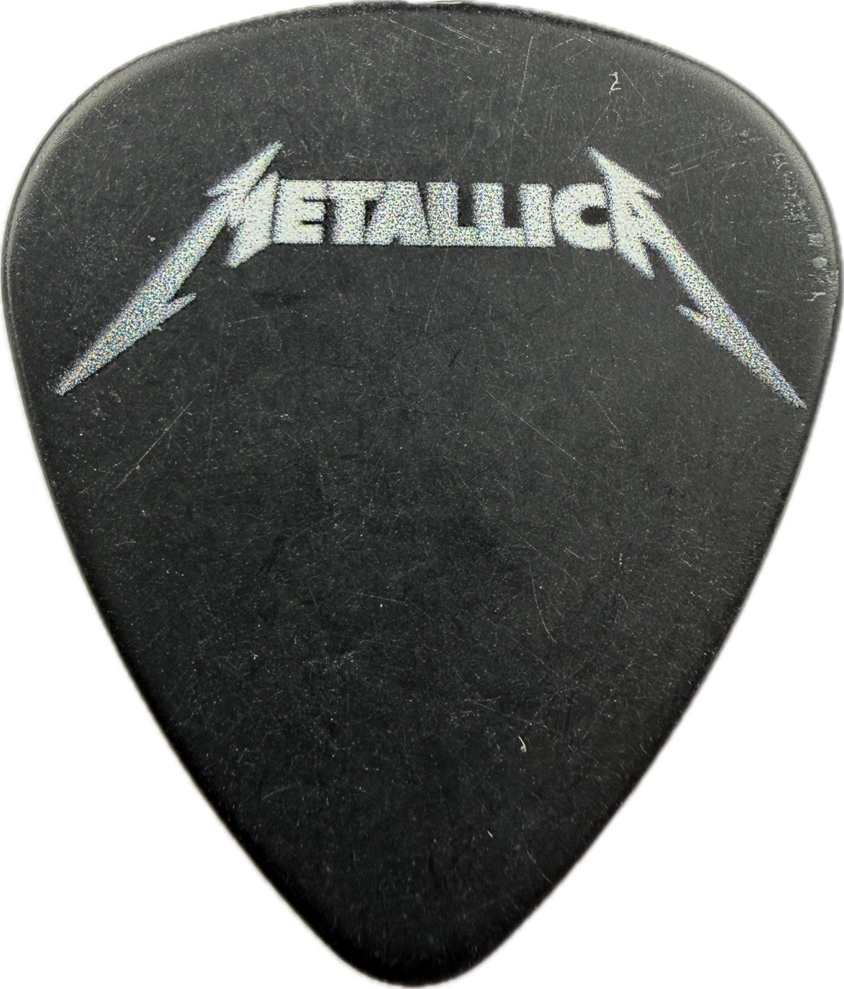 Metallica Life Burns Faster Death Magnetic Sphere Las Vegas guitar pick reverse reverse