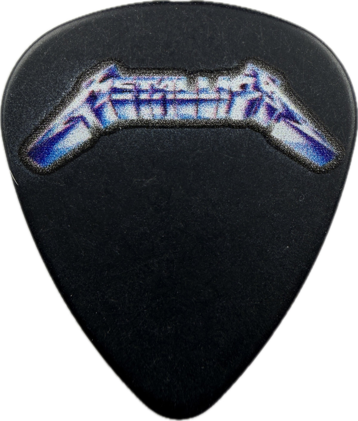 Metallica Life Burns Faster Ride the Lightning Sphere Las Vegas guitar pick reverse reverse
