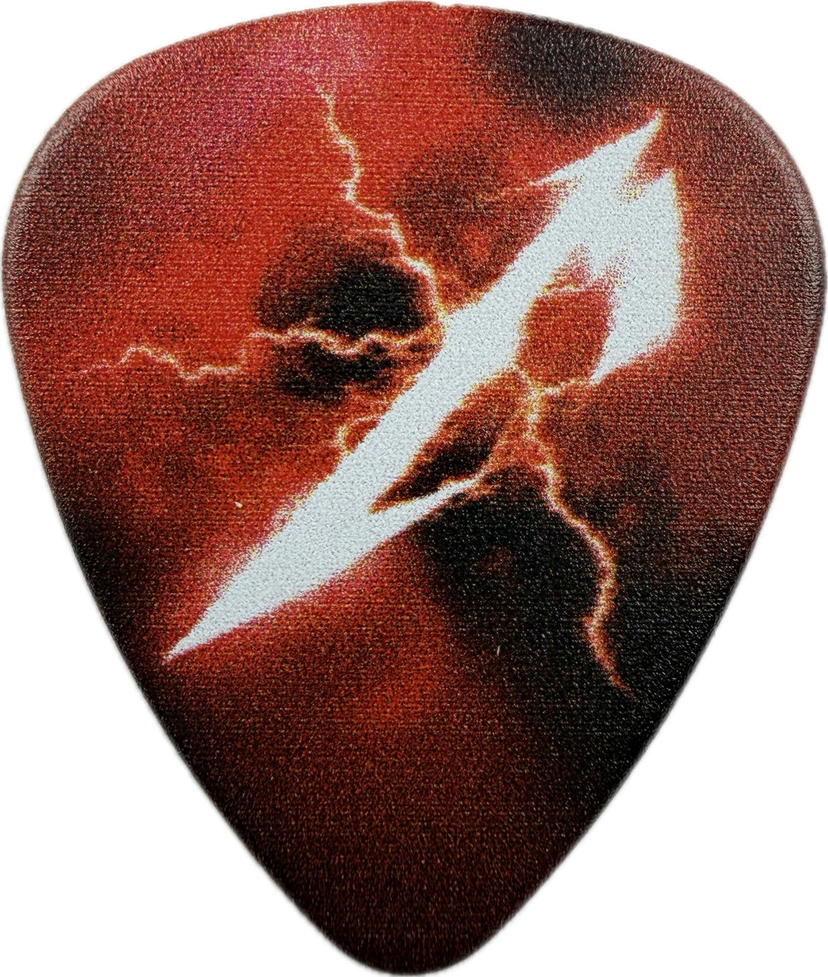 Metallica Life Burns Faster Sphere Las Vegas guitar pick reverse reverse