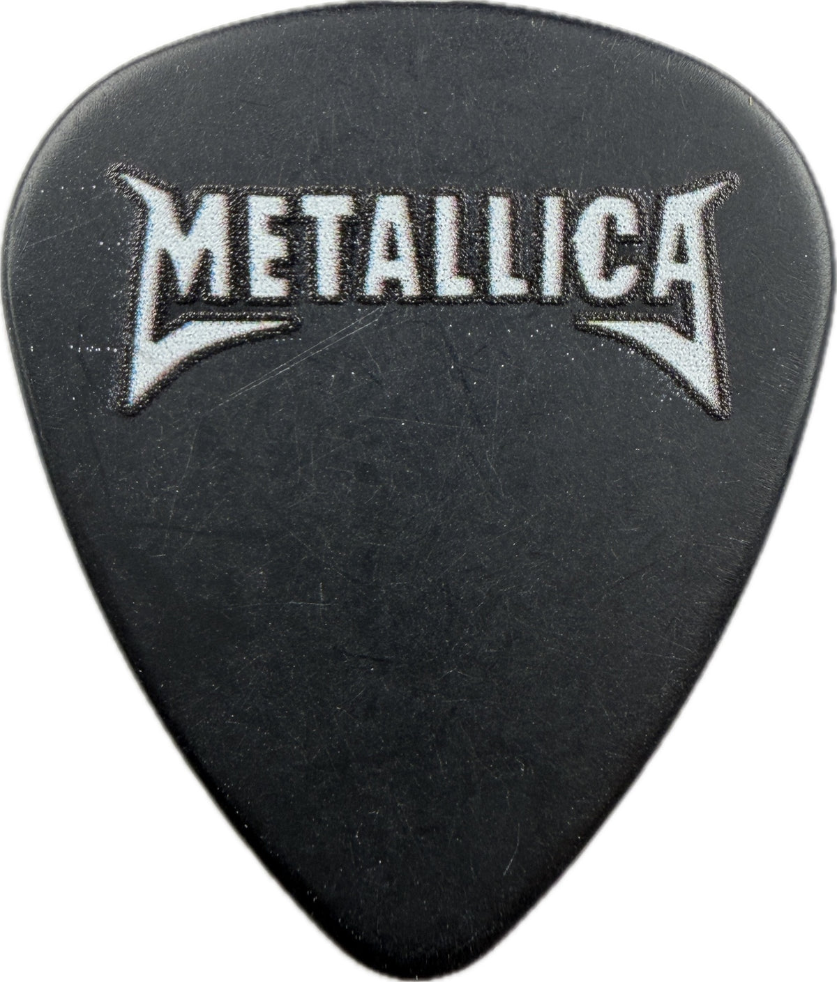 Metallica Life Burns Faster St. Anger Sphere Las Vegas guitar pick reverse reverse