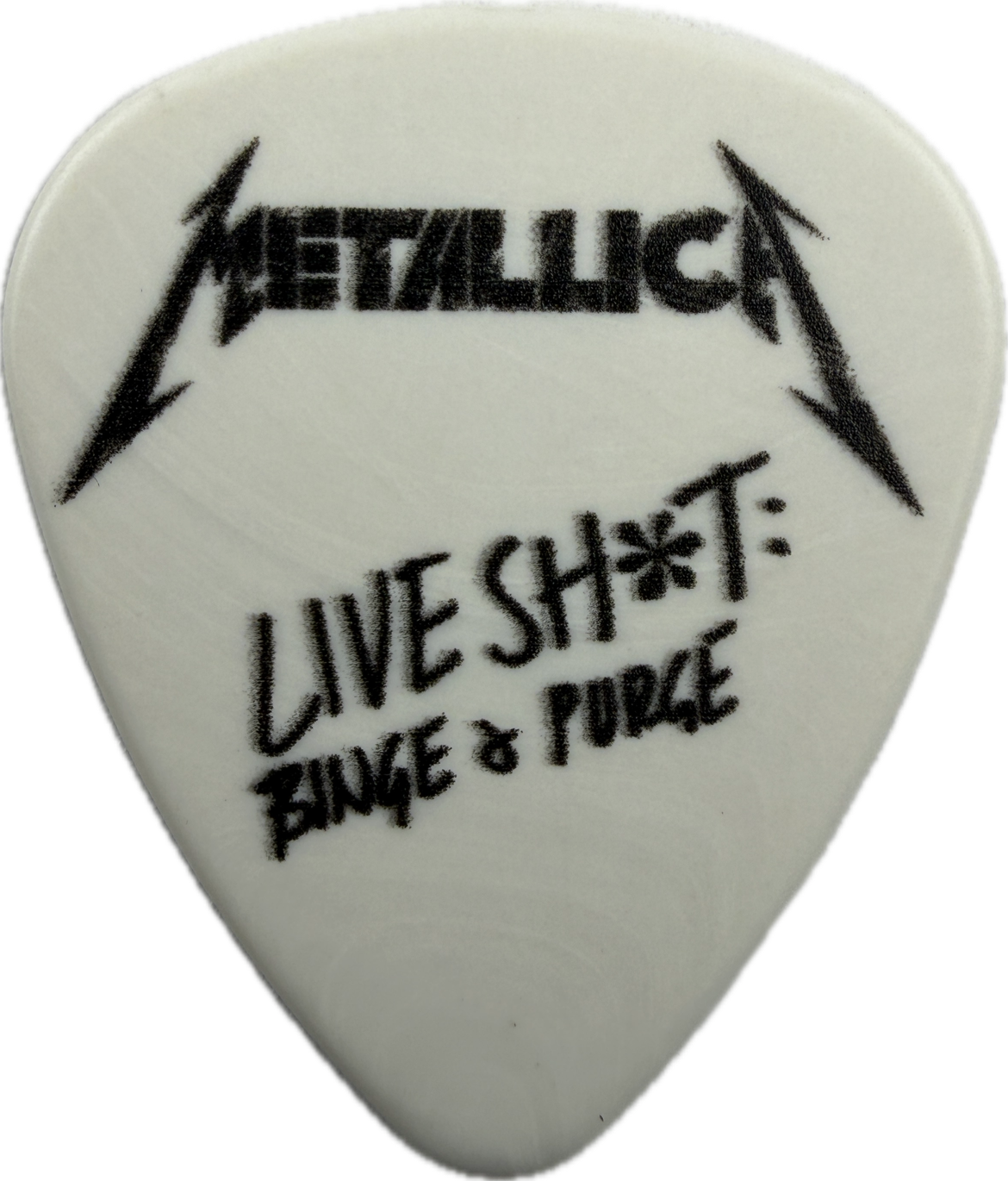metallica live shit binge purge metallica live shit binge purge dunlop guitar pick reverse pickrebel photo reverse
