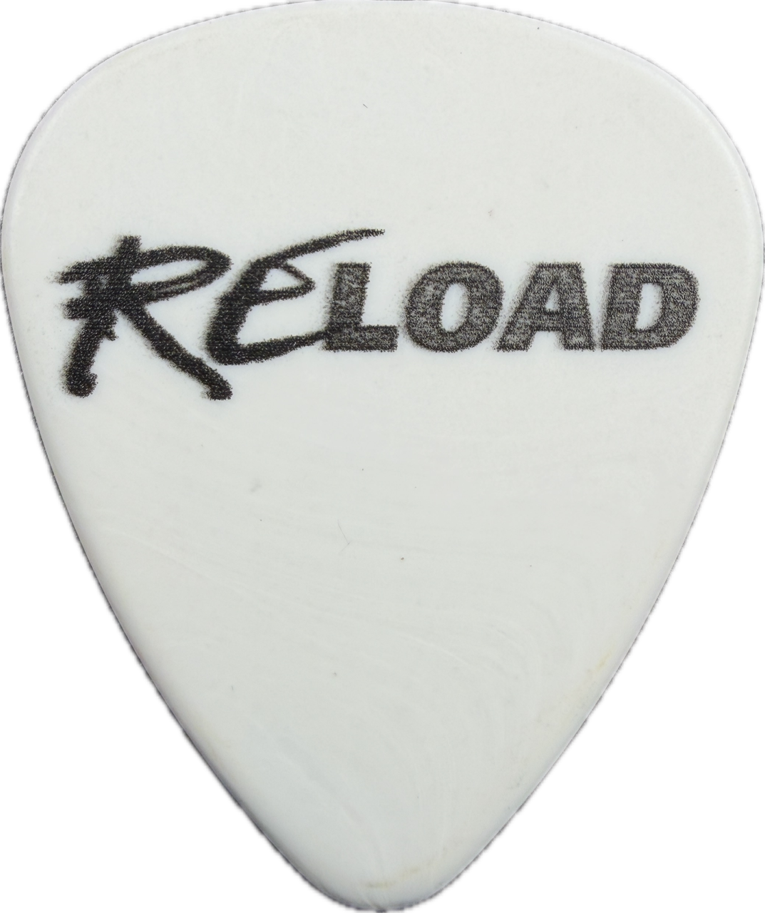 metallica reload album cover guitar pick back pickrebel photo reverse