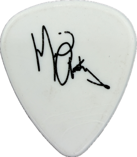 MICHAEL ANTHONY VAN HALEN 1998 US TOUR MISPRINT GUITAR PICK reverse