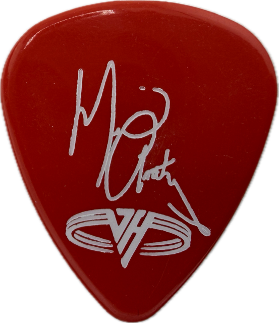 MICHAEL ANTHONY VAN HALEN 1998 VH III TOUR GUITAR PICK reverse