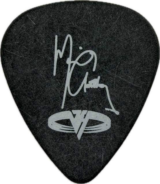 MICHAEL ANTHONY VAN HALEN 1998 VH III TOUR GUITAR PICK reverse