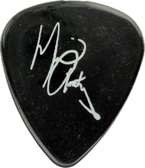 MICHAEL ANTHONY VAN HALEN 1998 VH III TOUR GUITAR PICK reverse