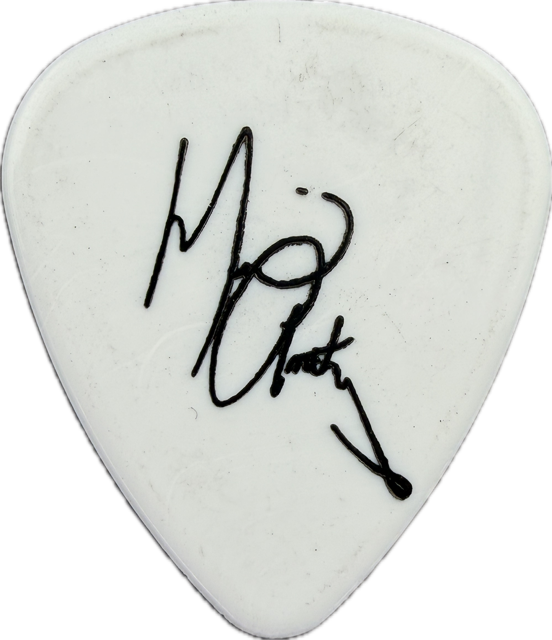 MICHAEL ANTHONY VAN HALEN 1998 VH III TOUR GUITAR PICK reverse