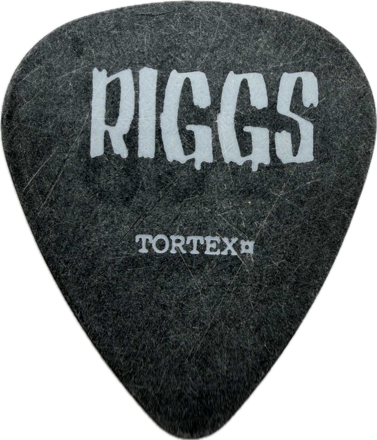 mike riggs rob zombie 1999 hellbilly deluxe tour 666 dunlop black tortex tortex guitar pick reverse pickrebel photo reverse