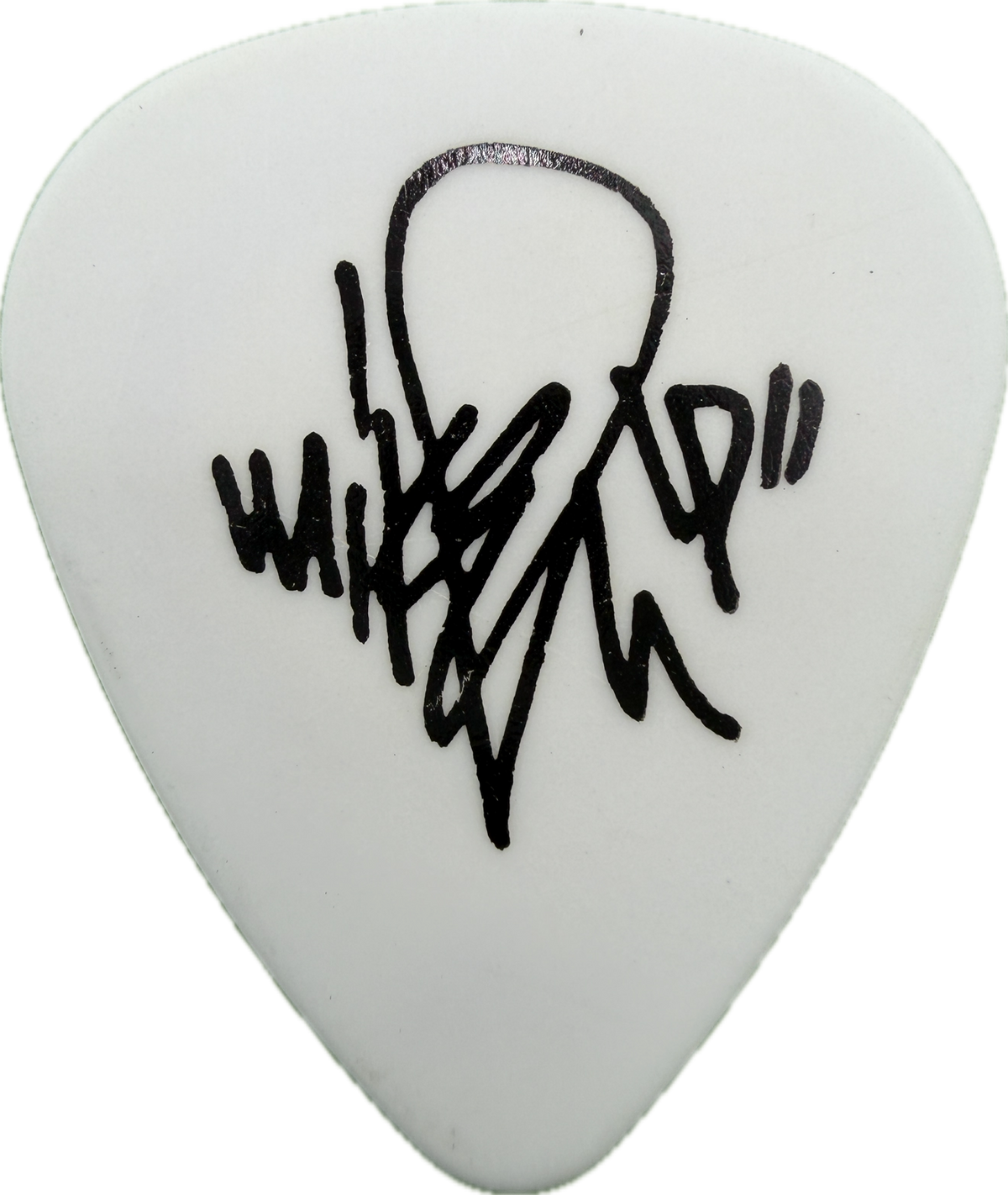 mike shinoda linkin park 2003 meteora tour signature white guitar pick reverse pickrebel photo reverse