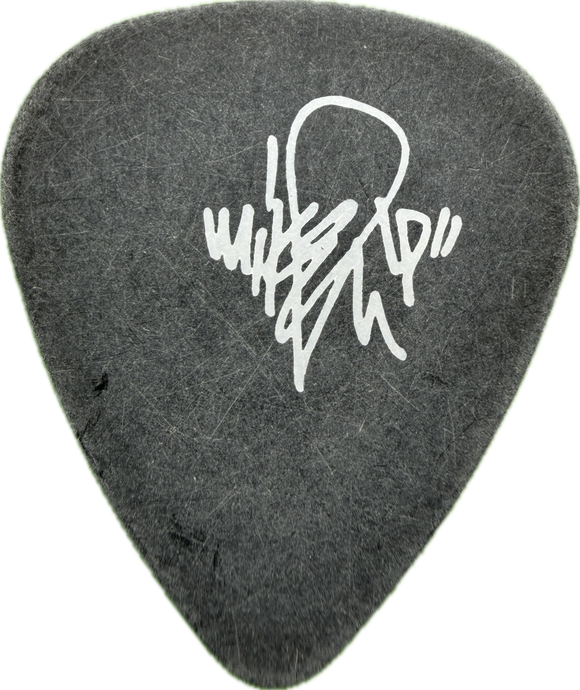 mike shinoda linkin park 2011 a thousand suns tour signature dunlop black tortex guitar pick reverse pickrebel photo reverse