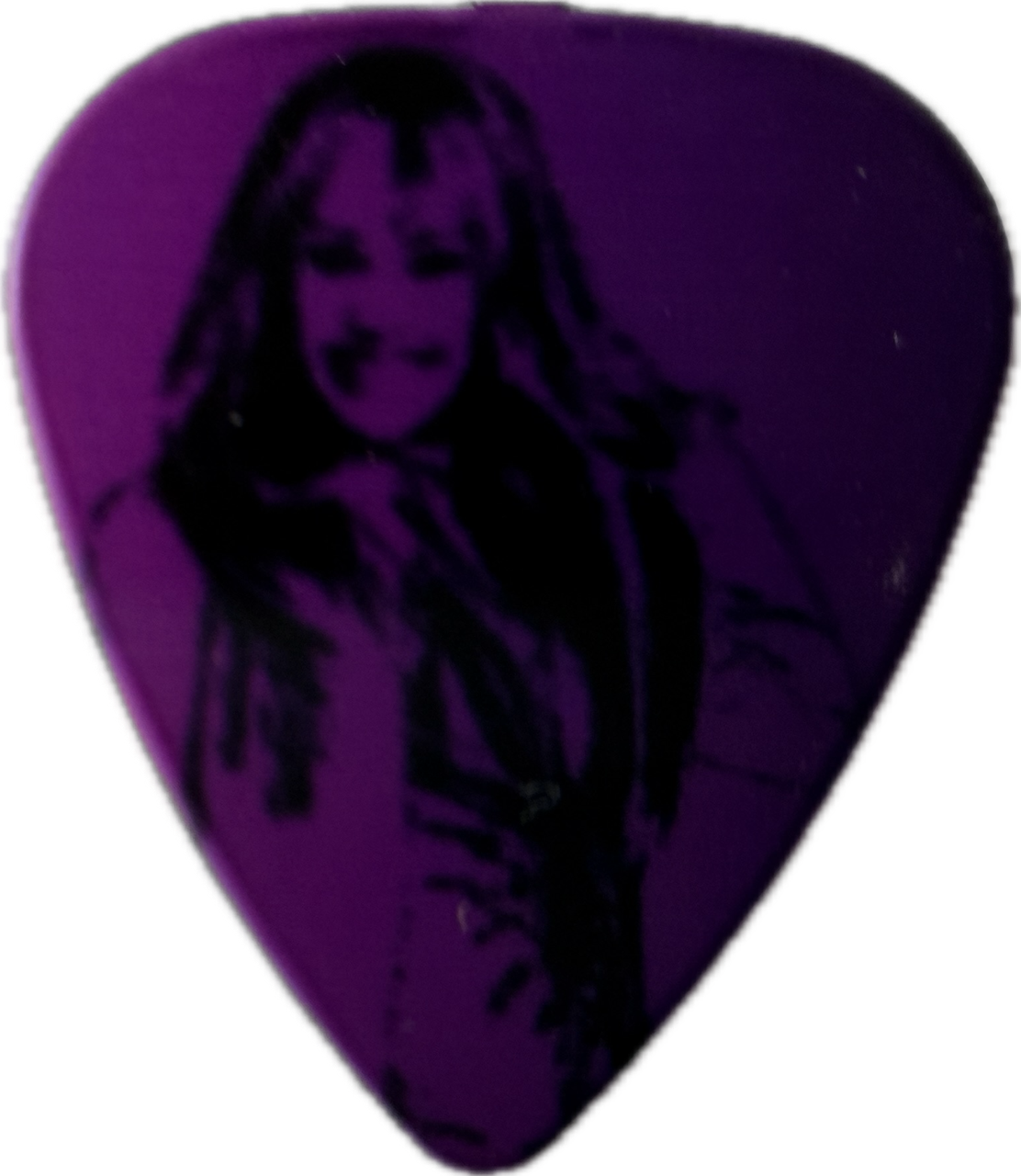 miley cyrus hannah montana photo guitar pick 1 reverse pickrebel photo reverse