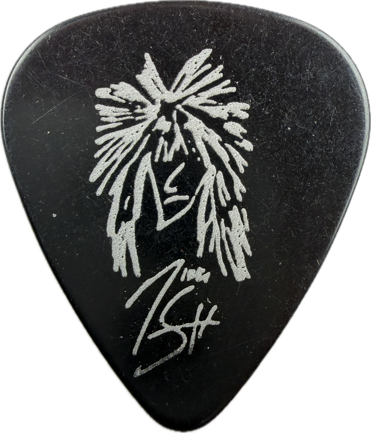 nikki sixx motley crue 2010 tour guitar pick nikki sixx signature artwork guitar pick reverse pickrebel photo reverse