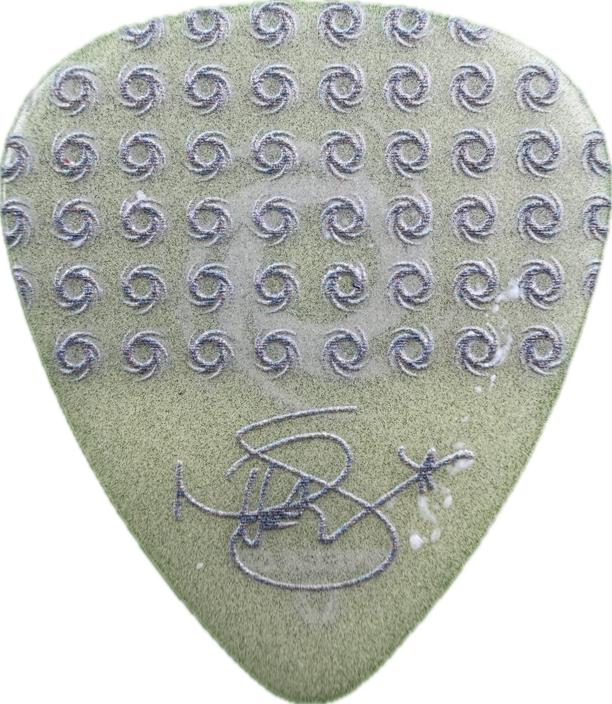 nita strauss alice cooper 2024 hurricane glow signature tour guitar pick guitar pick reverse pickrebel photo reverse