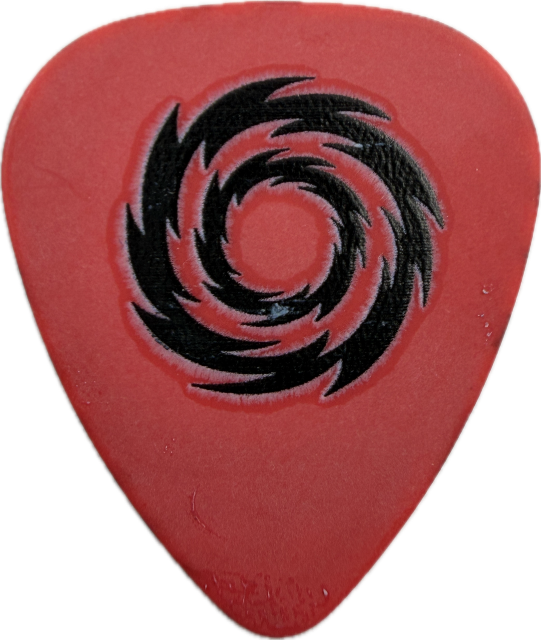 nita strauss alice cooper 2025 2025 tour hurricane omega gp red guitar pick reverse pickrebel photo reverse