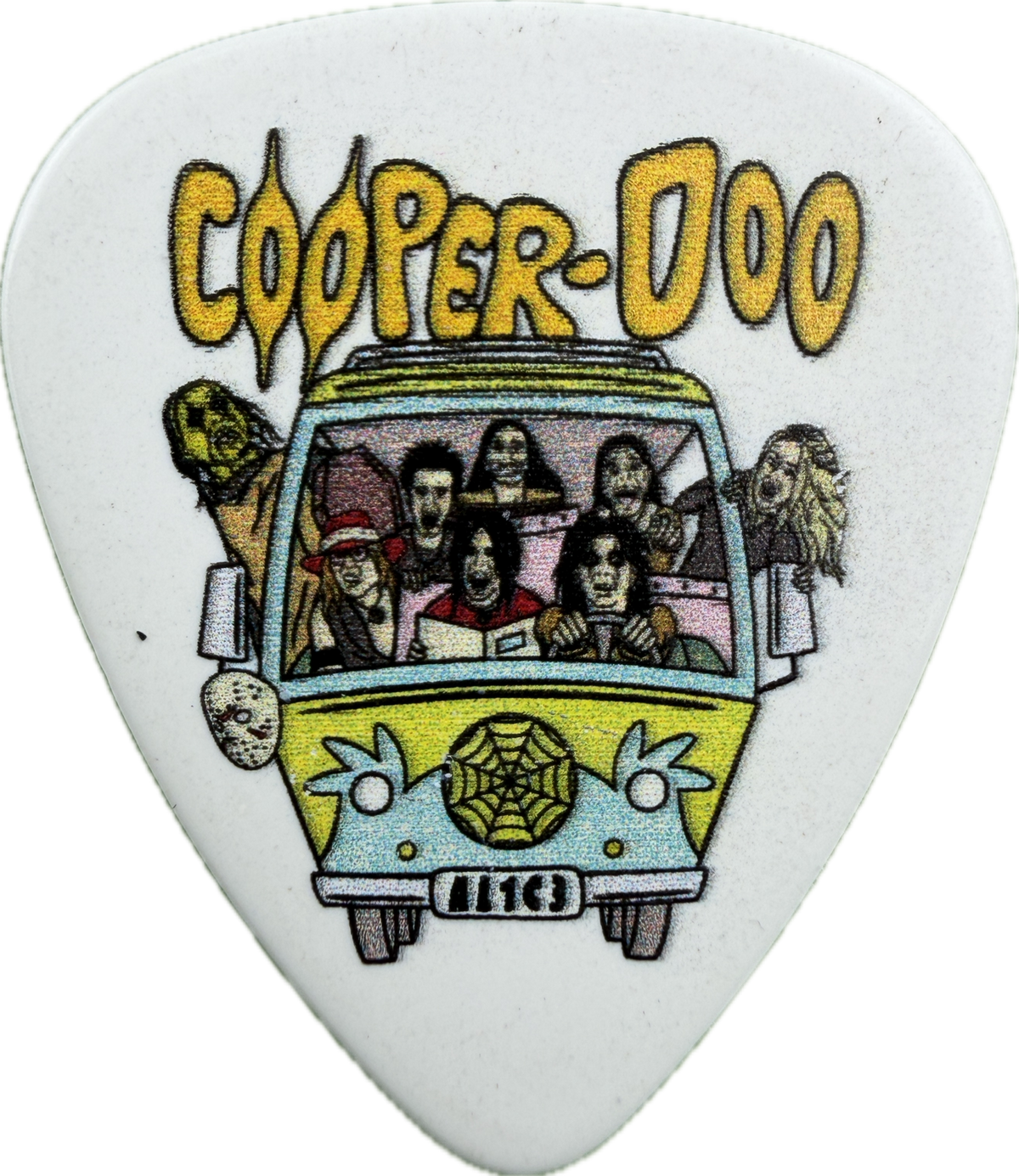 nita strauss alice cooper glow cooper doo guitar pick guitar pick reverse pickrebel photo reverse
