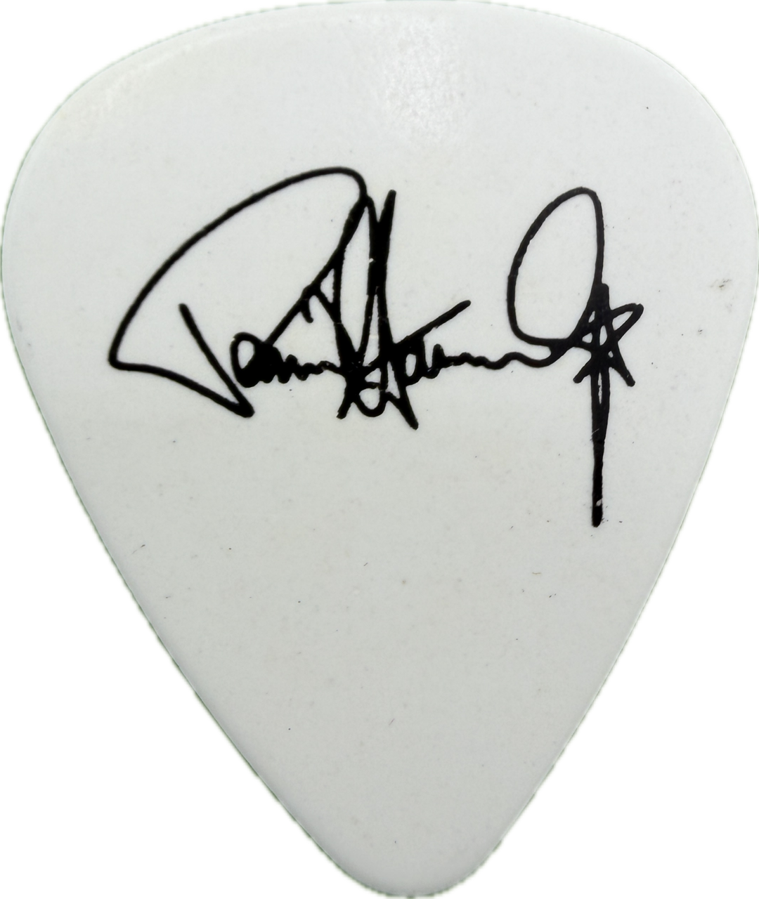 paul stanley kiss 2012 the tour the tour white guitar pick reverse pickrebel photo reverse
