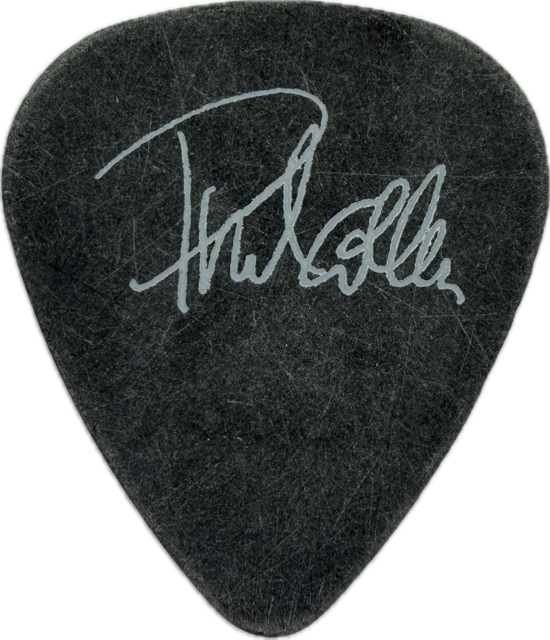 PHIL COLLEN DEF LEPPARD 2003 X TOUR GUITAR PICK reverse