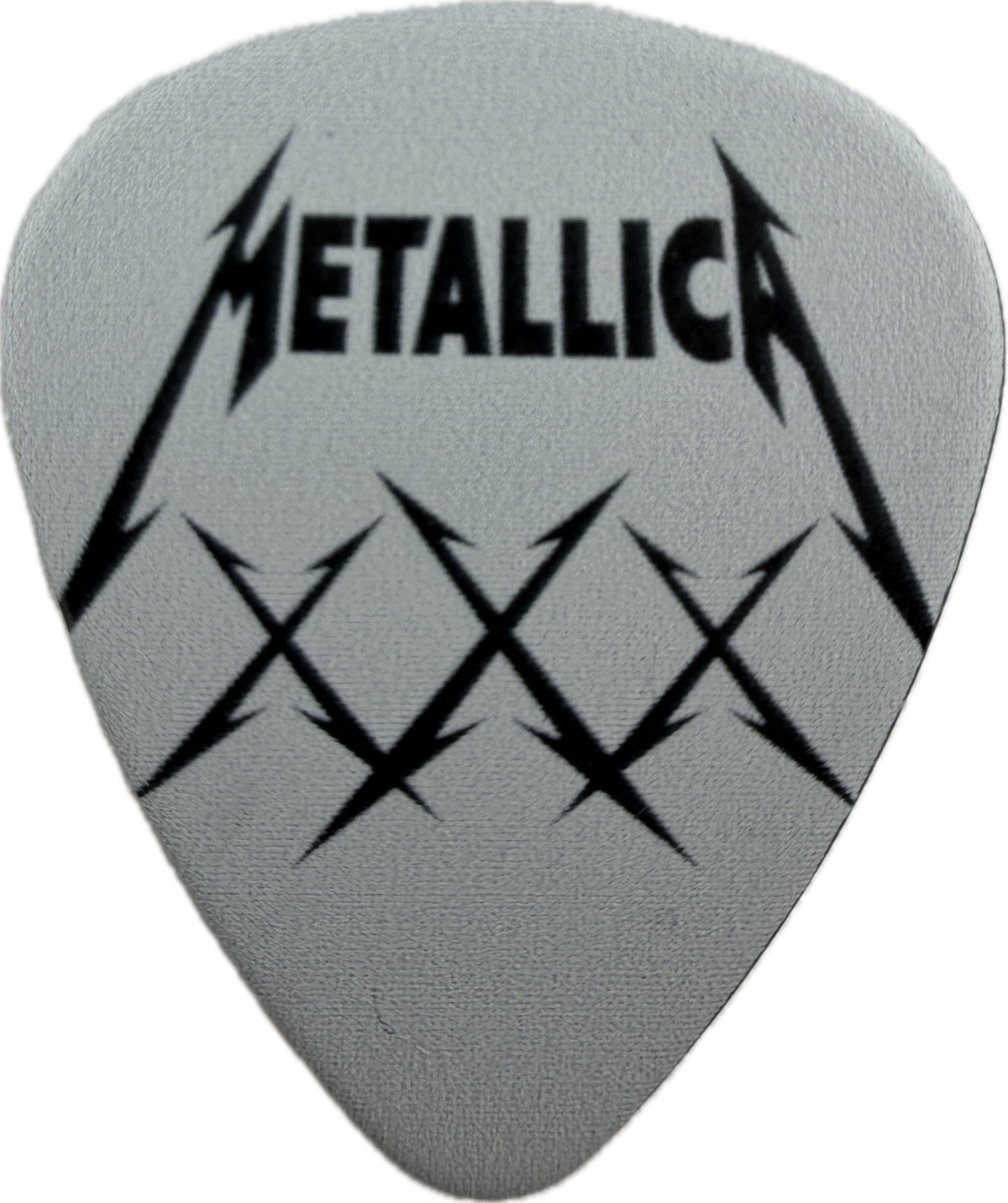 robert trujillo metallica 2011 30th anniversary skull guitar pick reverse reverse