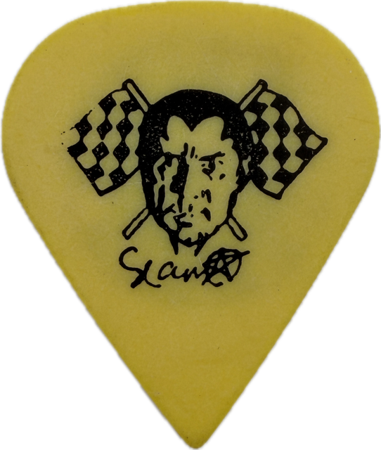 SEAN YSEULT WHITE ZOMBIE 1992 LA SEXORCISTO TOUR GUITAR PICK reverse