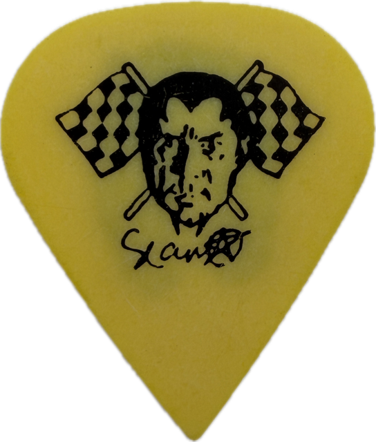 SEAN YSEULT WHITE ZOMBIE 1992 LA SEXORCISTO TOUR GUITAR PICK reverse