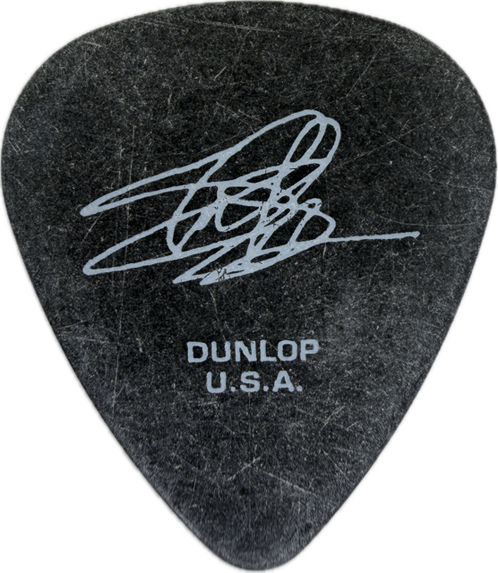 SLASH 2010 SOLO TOUR GUITAR PICK reverse