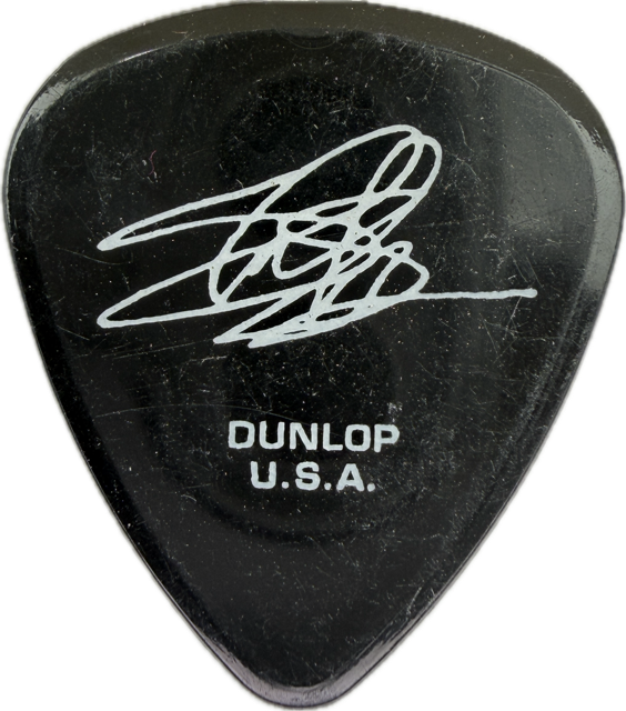 SLASH 2011 SOLO TOUR SLASH ARMY GUITAR PICK reverse