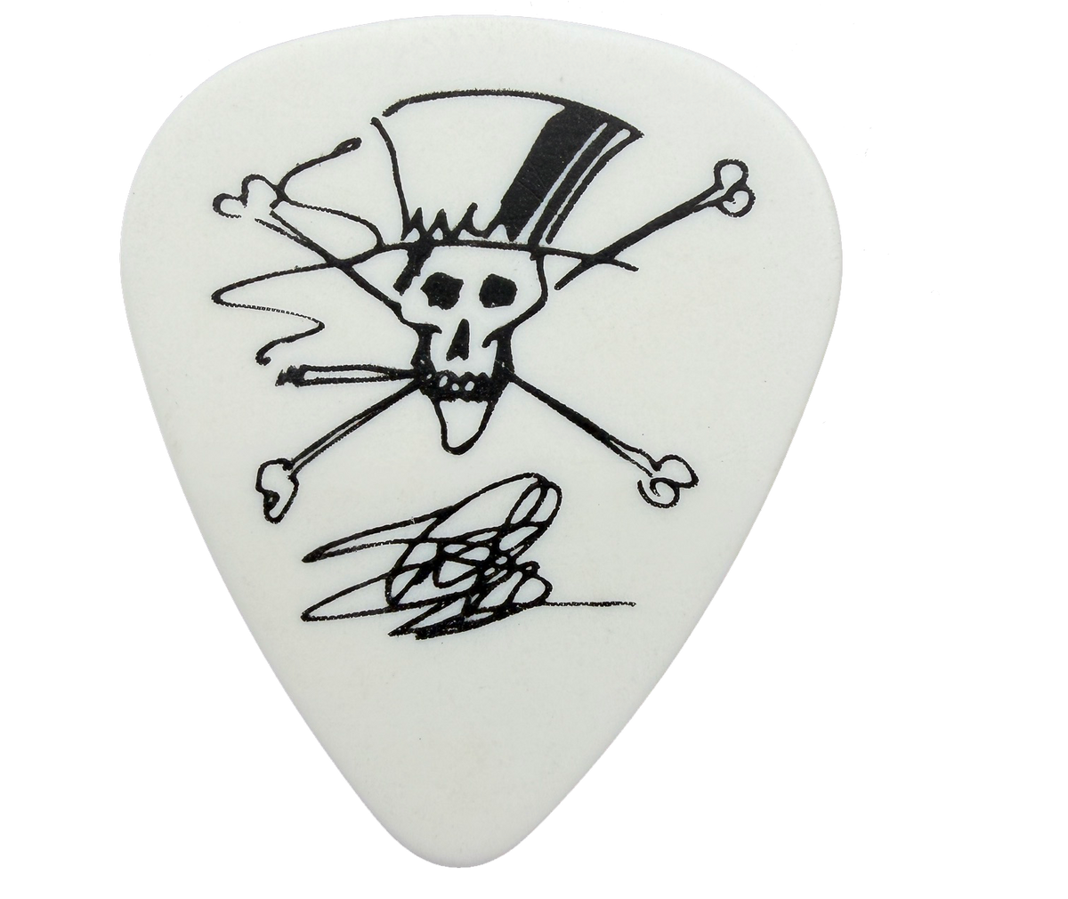 SLASH GUNS N’ ROSES 2008 TOUR GUITAR PICK reverse
