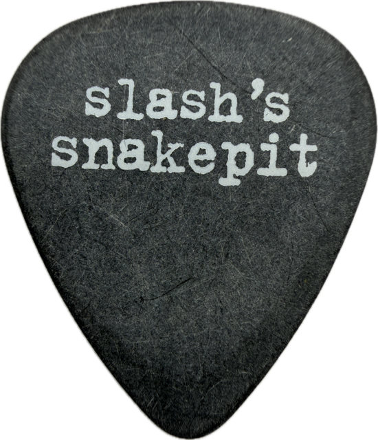 SLASH SLASH'S SNAKEPIT 2000 AIN'T LIFE GRAND TOUR GUITAR PICK reverse