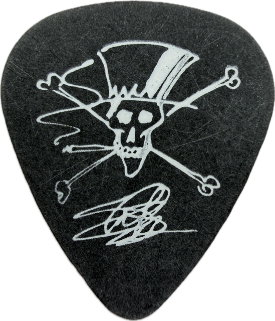 SLASH VELVET REVOLVER 2004 CONTRABAND TOUR GUITAR PICK reverse