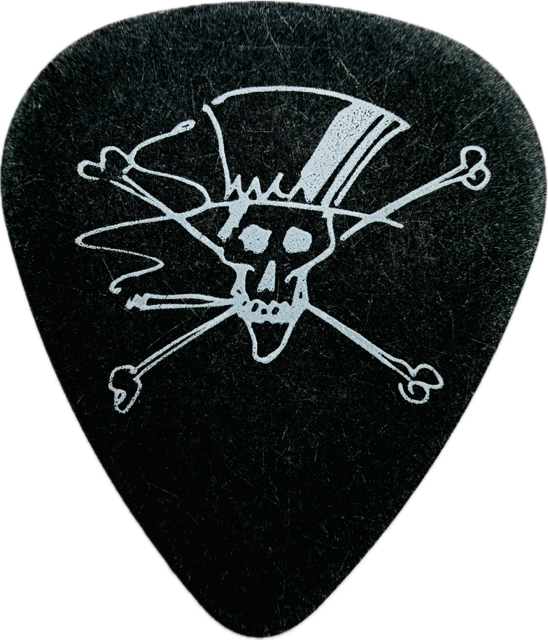 SLASH VELVET REVOLVER 2007 LIBERTAD TOUR GUITAR PICK reverse