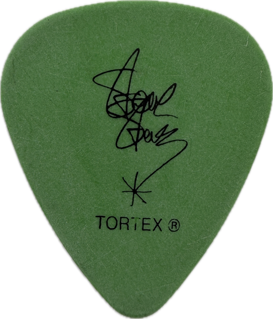 STEVE STEVENS BILLY IDOL 2005 DEVIL’S PLAYGROUND TOUR GUITAR PICK reverse
