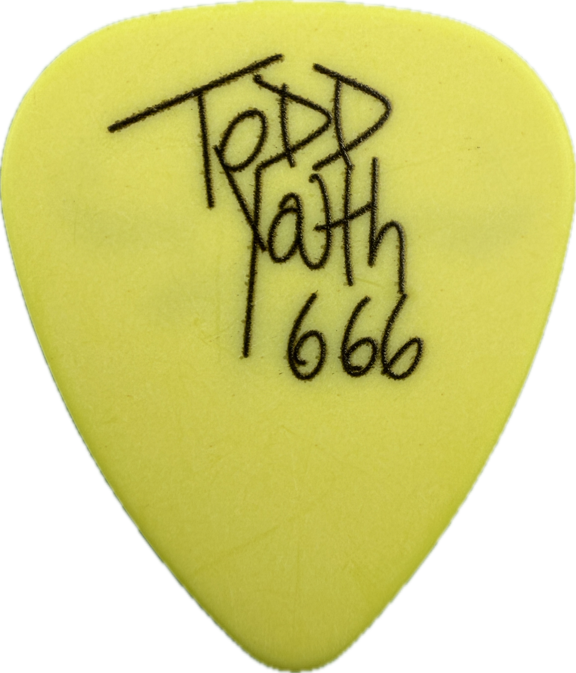 todd youth danzig signature logo guitar pick guitar pick reverse pickrebel photo reverse