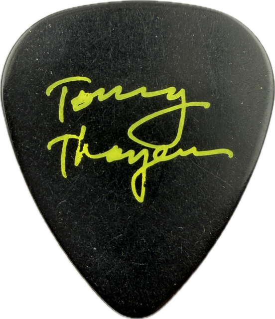 TOMMY THAYER KISS 2008 ALIVE 35 TOUR GUITAR PICK reverse
