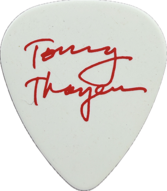 TOMMY THAYER KISS 2009 ALIVE 35 TOUR GUITAR PICK reverse