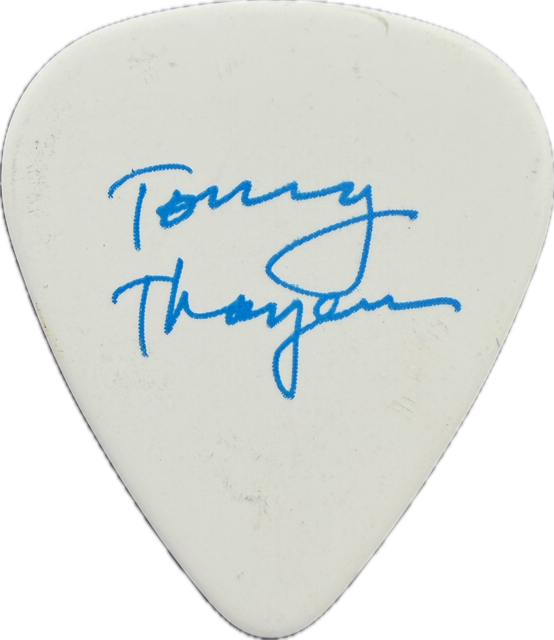 TOMMY THAYER KISS 2016 FREEDOM TO ROCK TOUR GUITAR PICK reverse