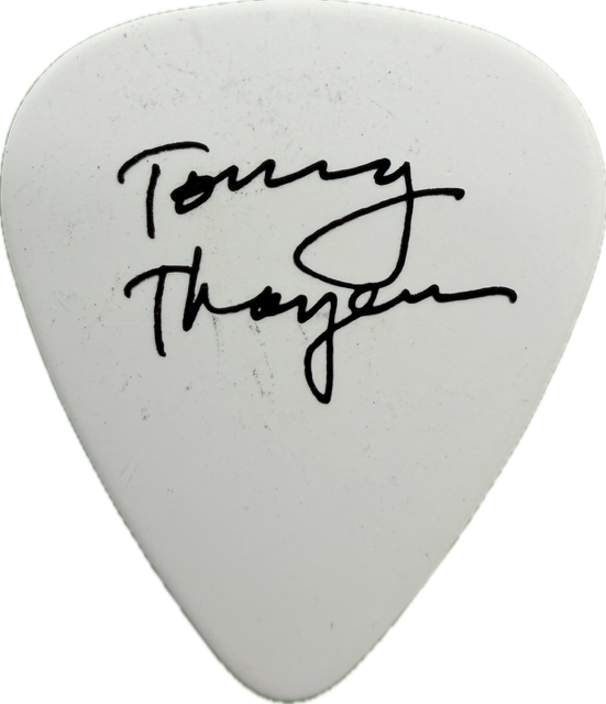 TOMMY THAYER KISS MONSTER AUSTRALIA 2013 TOUR GUITAR PICK reverse